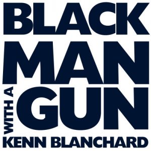 Black Man With A Gun Logo