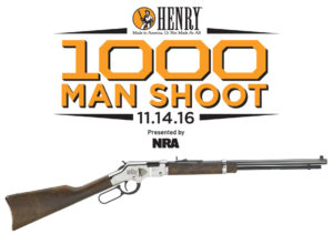 Henry Repeating Arms donates 1,000 Henry rifles in support of the 2nd Amendment, the NRA, youth shooting sports and firearms safety programs.