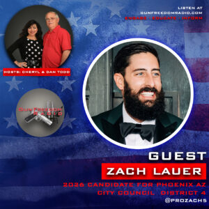 Zach Lauer, 2025 Candidate for AZ Phoenix City Council