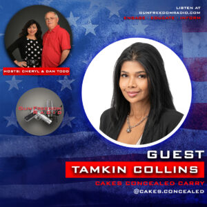 Tamkin Collins, CEO of Cakes Concealed Carry